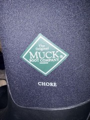 Muck Boot Company Chore Classic Waterproof Rubber Work Boots Black SZ 10M NWT
