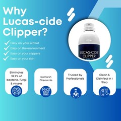 Lucas-Cide Cleanfectant Clipper Cleaner and Blade Maintenance Spray 16 fl oz