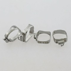 Dental Orthodontic First Molar Buccal Tube Bands Roth 0.022 Upper Lower #32-#44