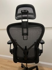 Headrest For Herman Miller Aeron chair Graphite (New In Package)