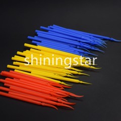 100 Pcs Dental Disposable Plastic Wedge Long Handle Large/Medium/Small
