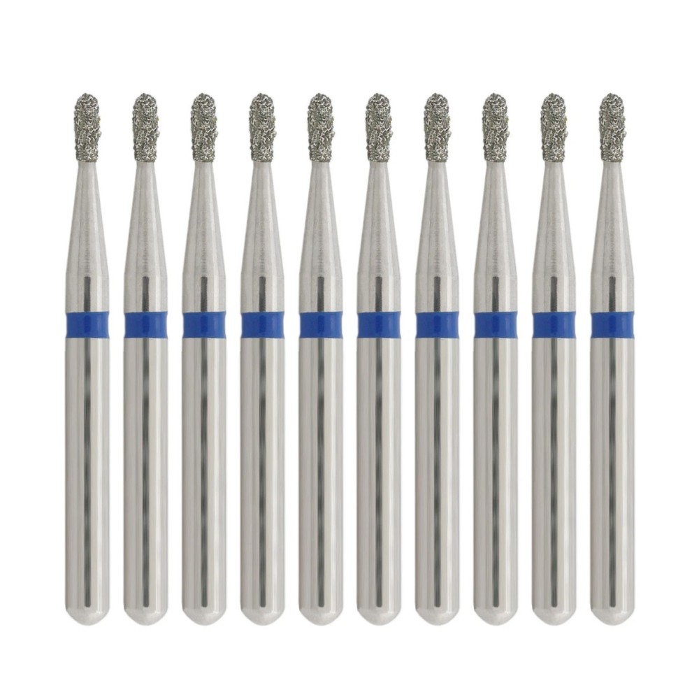 Dental Diamond Burs Pear Shape 830/008M Medium Grit FG High Speed Bur 330