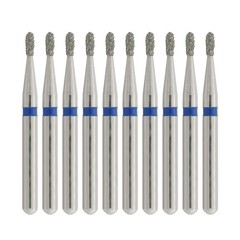 Dental Diamond Burs Pear Shape 830/008M Medium Grit FG High Speed Bur 330