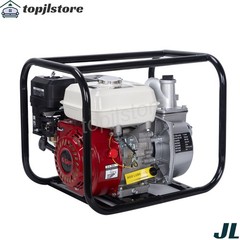 6.5 HP 4-Stroke Gas-Powered Water Transfer Pump 2″ 212CC 158GPM Semi-Trash Pump