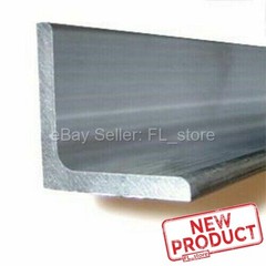 Aluminum Angle 3/16″ x 1-1/2″ x 4 Feet Unpolished Alloy 6061 90° Stock NEW