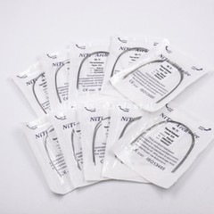 Dental Orthodontic Niti Thermal Activated Round Arch Wire Ovoid/Natural/Square