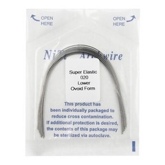 100pcs Dental Orthodontic Arch Wires Niti Rectangular Round Arcos de Ortodoncia