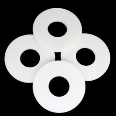 PTFE Round Flat Shim Washers ID 3-160mm x Thick 1.25mm Flange Sealing Gasket