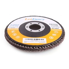 20x 4.5″ 4-1/2 Flap Discs 40 60 80 120 Grit Sanding Grinding Wheels Assorted T27