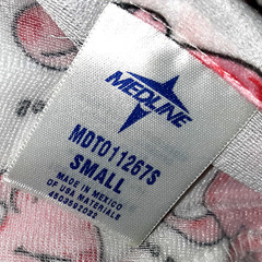 Medline 1 Case 24 Pc Pediatric Children Sz S Hospital Gown Animal Friends Pk/Wh