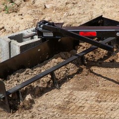 tow-behind box scraper sleeve hitch rust resistant steel ground engaging blade