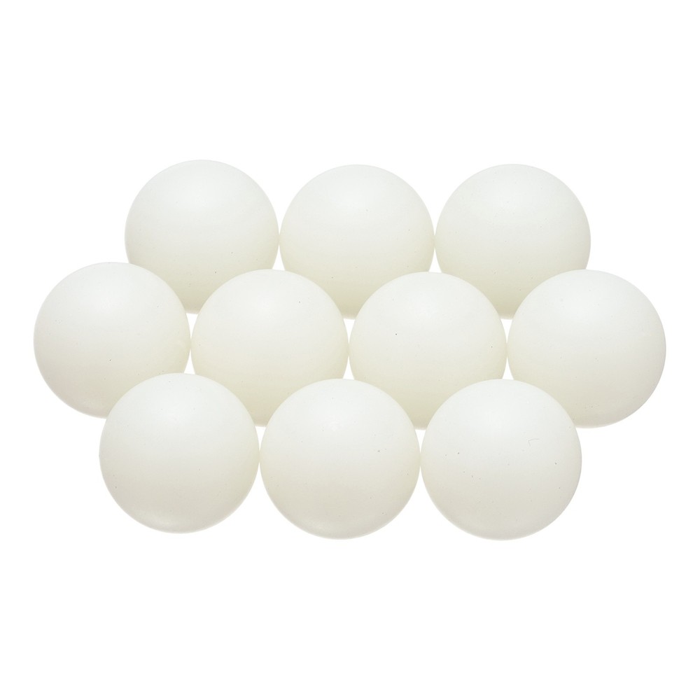 10-Pack Nylon Solid Plastic Balls, 0.5In(12.7mm) Precision Bearing Ball