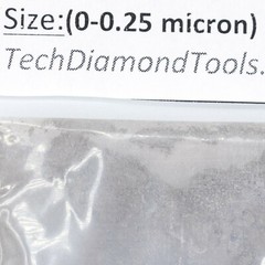 TechDiamondTools Diamond Powder 100,000 Grit 0-0.25 Microns, 25 cts = 5 Grams