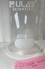 ULAB Scientific 3500ml Glass Beaker 6.5×10.5” Scale Graduated NEW 731