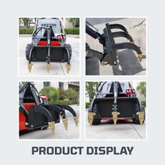 New TYPHON STOMP 3 Tooth Ripper Attachment for Mini Skid Steer Loaders