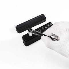 GRAM PRES Calibration Weight Set,1g 2g 5g 10g 20g with Tweezers for Small