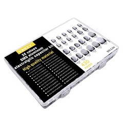 430 Pcs 1uF to 1000uF SMD Aluminum Electrolytic Capacitor Assortment Kit 10V