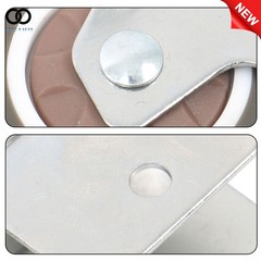 4PCS 2″ Swivel Caster Wheels with U Bracket (2 with brake&2 without) 360-Degree