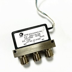 SPDT-1A-12A NEW EPX SPDT RF Microwave Coaxial Switch 0.5dB 60dB 12.4GHz 12V 80W#