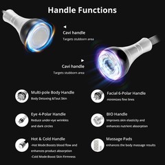 9 in 1 Beauty Machine Electric Body Massage Device Body Skin Care at Home Salon