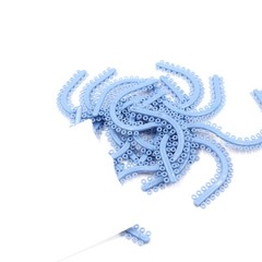 700 Pieces Dental Orthodontic Separate Tie Ligature Blue Color Supplies Sale S