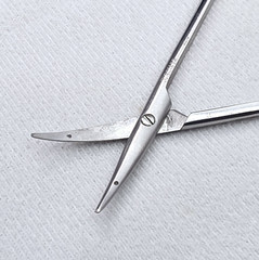 Aesculap BC163R Littler Curved Dissecting Scissors B/B 4.5″ (115 mm)