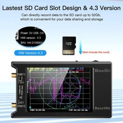 NanoVNA-H4 10KHz~1.5GHz Vector Network Analyzer Handheld TFT MF Antenna Analyzer