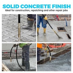 Electric Concrete Vibrator 1500W 14-3/4″ Remove Air Bubbles Easy to Use