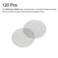 120 x Pipe Screen Stainless Steel Screens 1/2″ 12.7mm Diameter for Pipe Filter