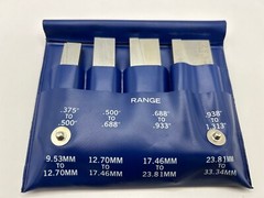 Brown & Sharpe 599-673-10 4-Piece Adjustable Parallel Set, 3/8″ To 1-5/16″