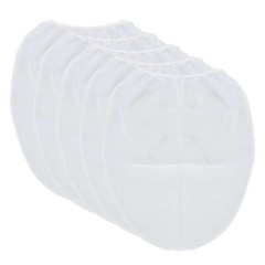 5 Pieces Paint Strainer Bags 5 Gallon White Fine Mesh Filters Elastic Opening