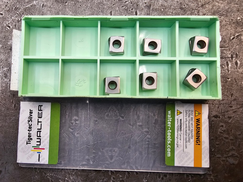 Qty 6 Walter LNHU 090416R L55T LNHU090416R-L55T 6192408 WSM35S Carbide Inserts