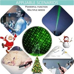 Green Presentation Laser Pointer Pen 1mW Class II Rechargeable Office Pointer