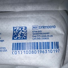 Lot Of 10 Medline 10ml Luer Lock Disposable Syringe No Needle Sterile SYR110010