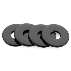 M6 Flat Washers 17.7mm Outer Diameter Metal Washers for Screws and Bolts, 304 St