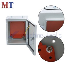 Electrical Enclosure Box 10″ x 8″ x 6” IP65 Waterproof NEMA 4X Carbon Steel