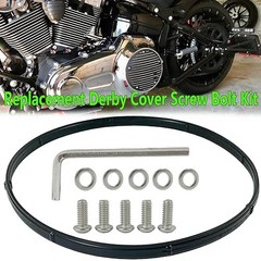 Replacement Derby Cover Screw Bolt Kit Fit for Softail Dyna Touring Comes with 3