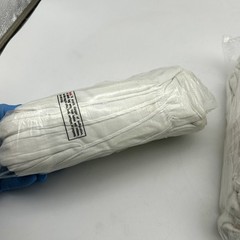 Superior LL100 Parade Inspector White Gloves Size 9 Large Cotton 36 Pairs