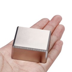 High-Quality Neodymium Magnet, 40x40x20mm, Perfect for DIY and Professional Use