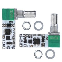 2Pcs DC 3.7V-24V LED Mini Dimmer Constant Voltage Module Knob Potentiometer NEW