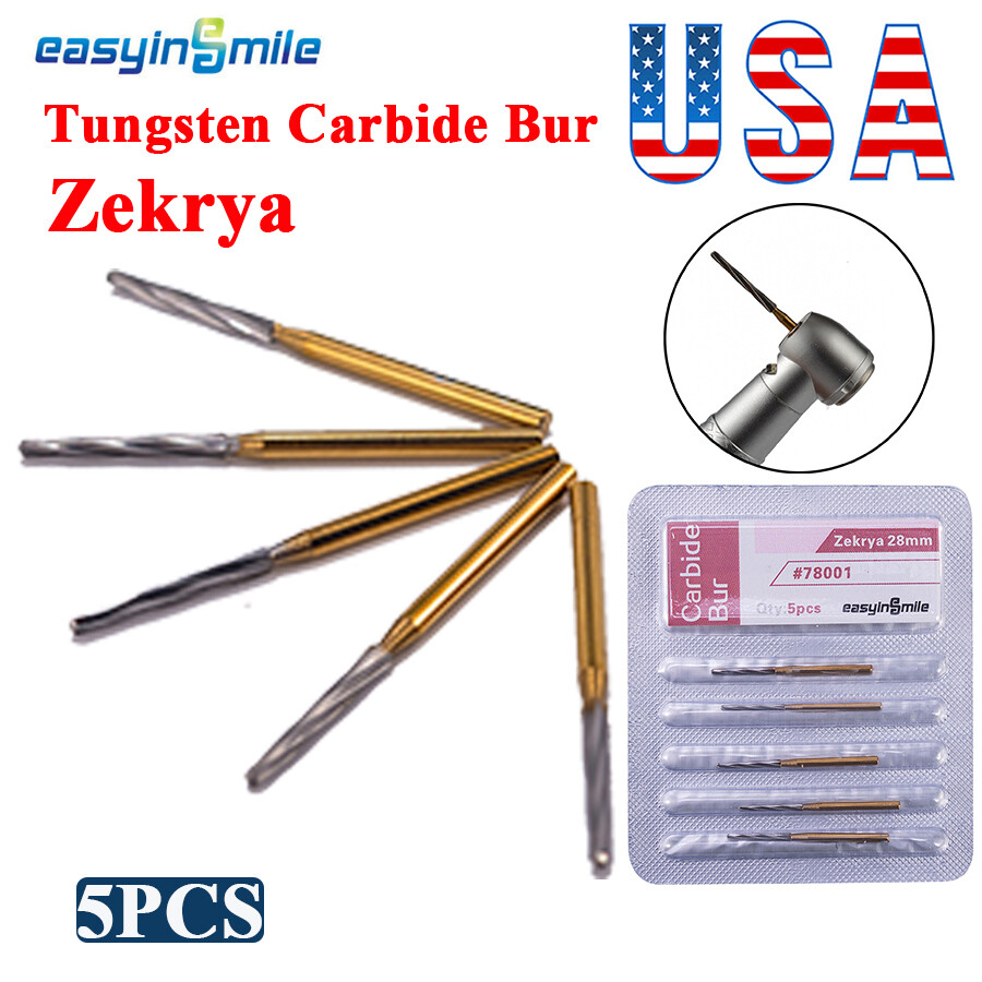 Easyinsmile Dental Surgical Zekrya Tungsten Carbide Cutters Finishing Burs 10Pcs