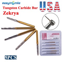 Easyinsmile Dental Surgical Zekrya Tungsten Carbide Cutters Finishing Burs 10Pcs