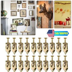50/100PCS Self Drilling Drywall Anchors Screws Hollow Wall Anchor Expansion Kit