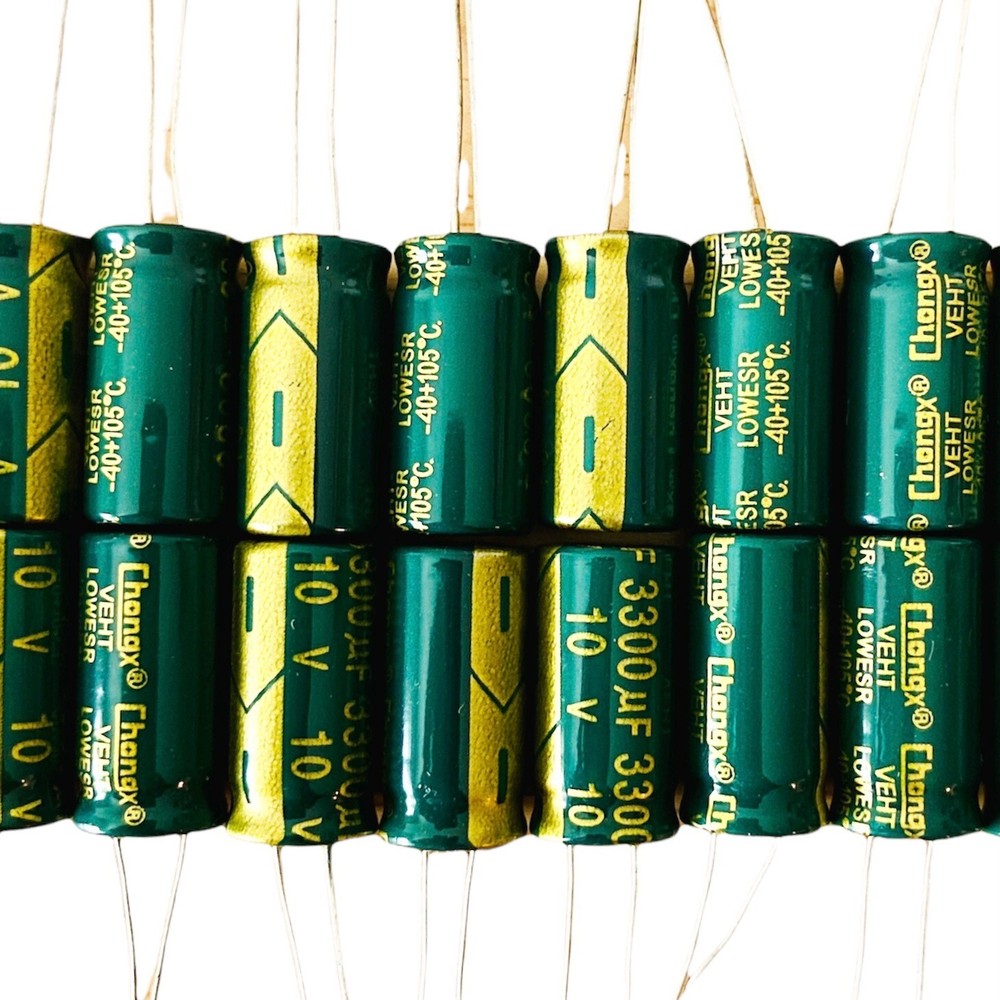 3300uF 10V Electrolytic Capacitors 10V 3300uF Volume 10 x 20 mm Choose Quantity