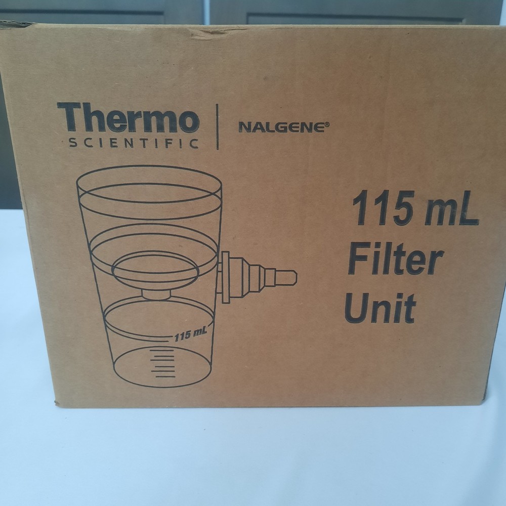 NALGENE 115mL 0.2μm Fast PES Filter Units 50mm Diameter Membrane 524-0020, 12/cs