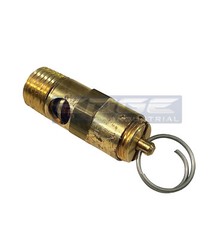 160 PSI BRASS SAFETY PRESSURE RELIEF POP OFF VALVE, AIR TANK, COMPRESSOR, 1/4″