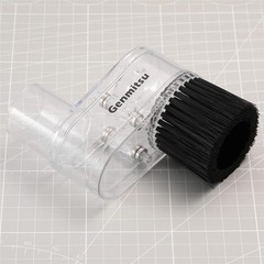 Genmitsu CNC Dust Shoe Long Nylon Brush for 42mm / 52mm Dust Shoe, Transparent