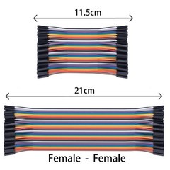 Aypzuke 10cm 240pcs Breadboard Jumper Wires Cable Kit Male 10cm, Multicolored