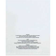 1-1,000 18×24 Suffocation Warning Self Sealing Clear Poly Bag FBA Approved