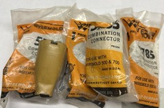 Treasure trove of Wiremold Boxes & Fittings Tan/buff